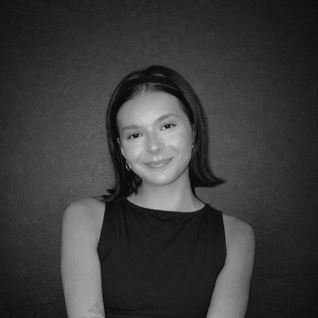 Portrait of Gabby Defazio, a professional stylist at Salon CG, showcasing their expertise and style.